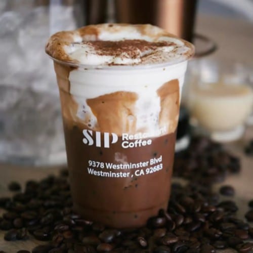 Ca Phe Kem Muoi/Salted Foam Coffee.
