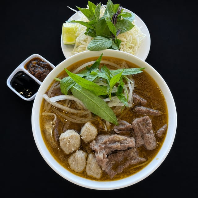 Bun Gan Bo Vien Sate.