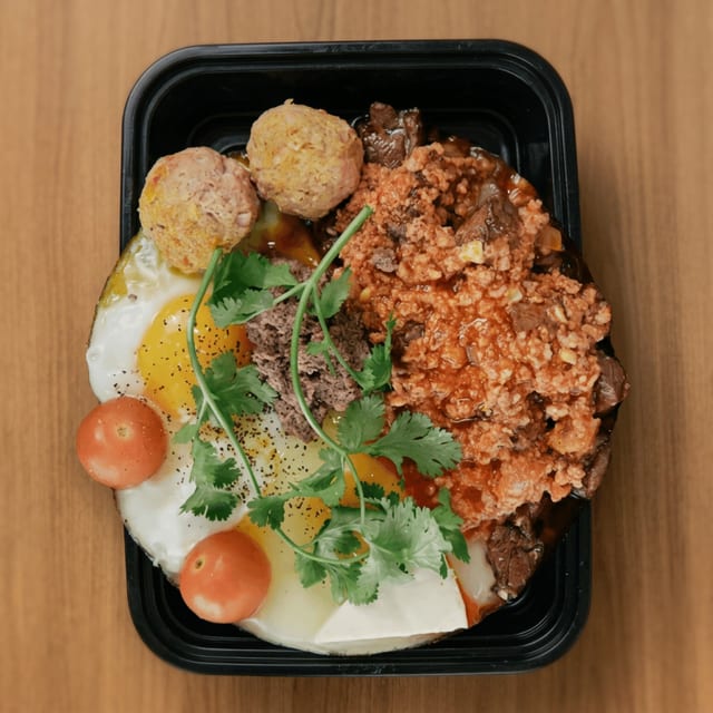 Banh Mi Xiu Mai 4 Cuc.